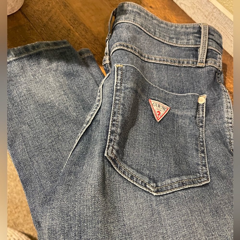 Guess High waisted skinny jeans